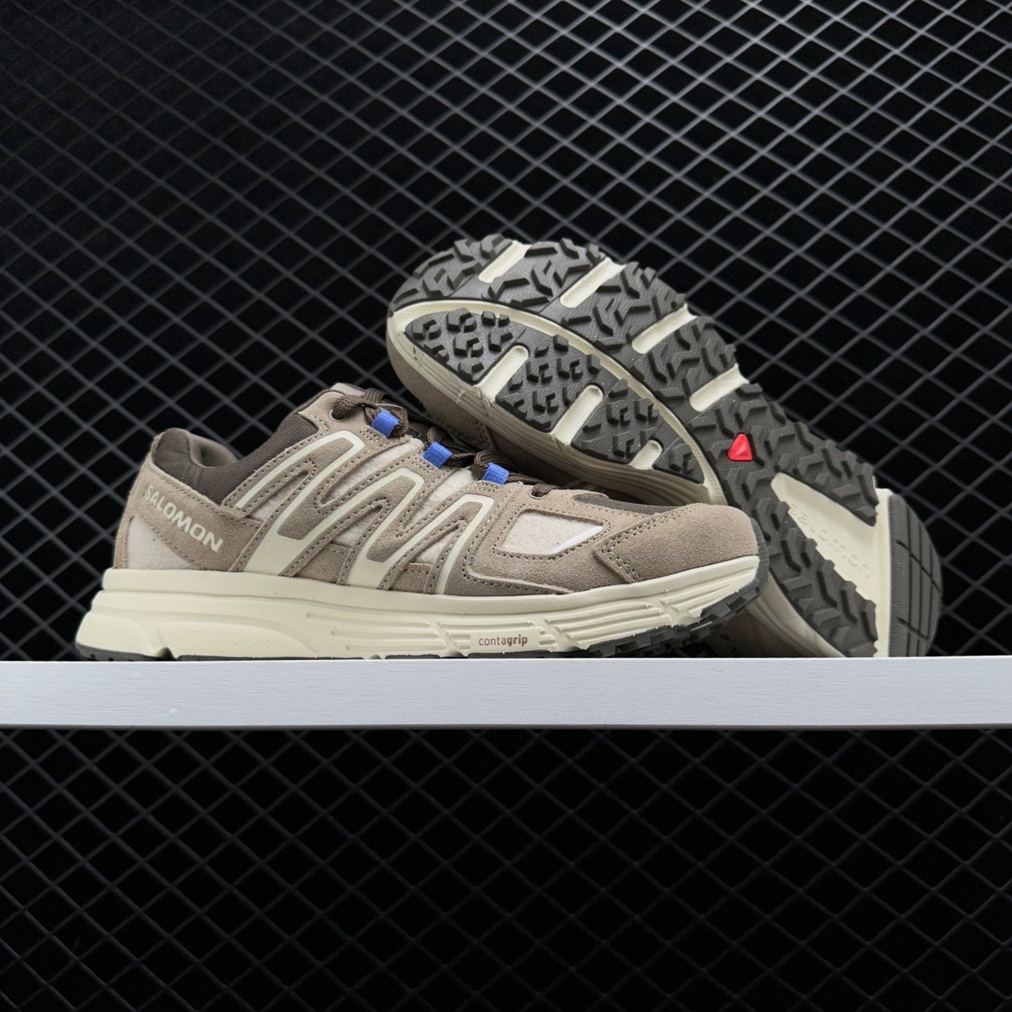 Salomon X-Mission 4 Winter Adventures Sneakers - Vintage Khaki Grey (Men's)