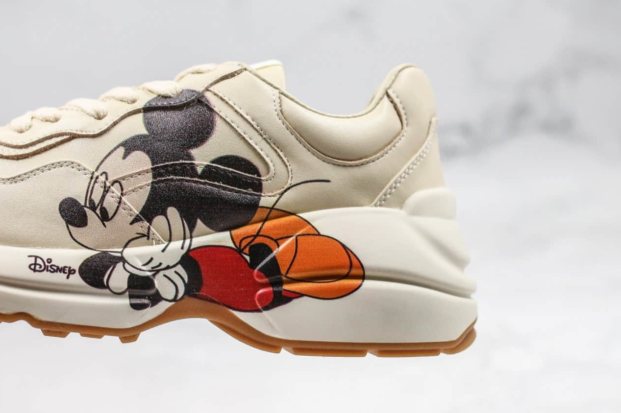 Gucci Rhyton X Disney Vintage Trainer Sneaker Mickey Mouse - Limited Edition!