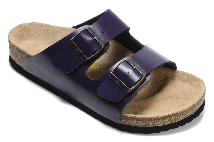 Birkenstock Arizona Purple Leather Sandals - Stylish & Comfortable Options for Effortless Summer Wardrobe