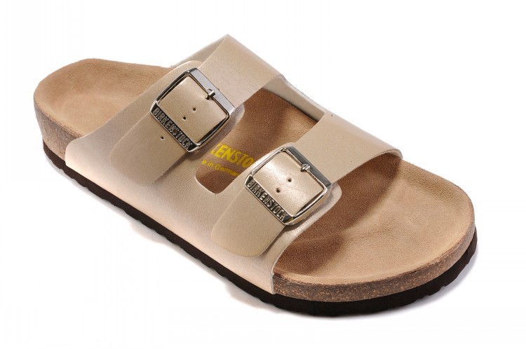 Birkenstock Arizona Bisque Leather Sandals - Premium Comfort and Style