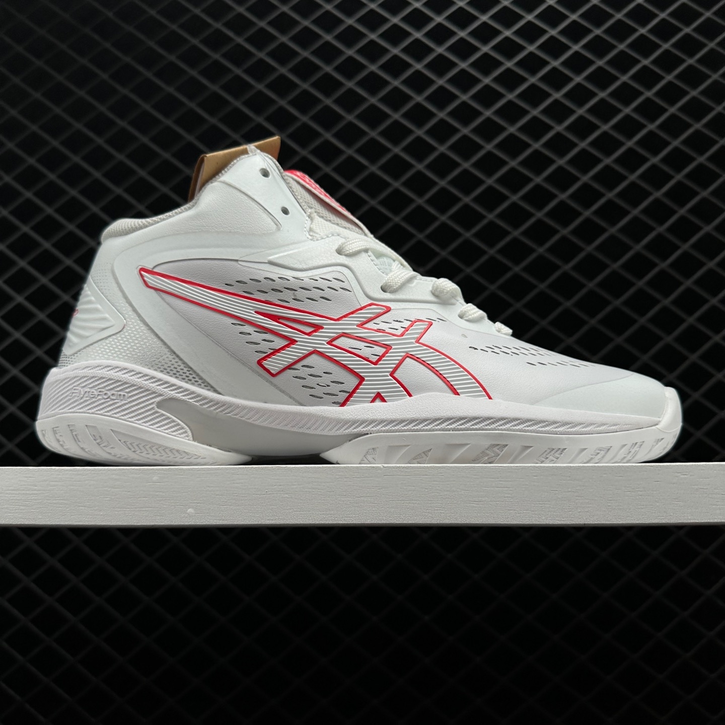 Asics Gel-Hoop V15 Basketball Shoes White Red - Superior Performance