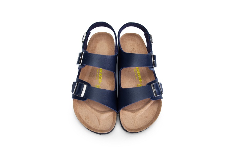 Birkenstock Milano Leather Sandals Blue - Premium Comfort & Style
